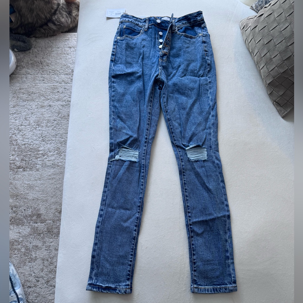 Nwt Weworewhat The Danielle Jeans High Rise Vintage Straight